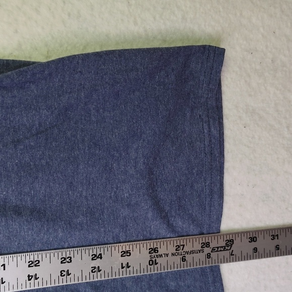 Top Gun Graphic T-Shirt Size Large Blue Official Paramount Heather Short Sleeve - Picture 6 of 8